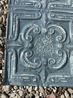 Antique Metal Tin Ceiling Tile 24    X 24  Salvaged Vintage 