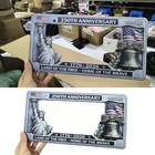 250th Anniversary Commemorative License Plate Frame  License Plate Frame Et