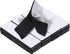 20 Sets Sticky Back Fastener Heavy Duty Hook   Loop Adhesive Strips 1x4    Black