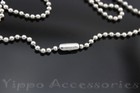 27  Inch Military Spec Stainless Steel Army Dog Tag 2 4mm Ball Chain Lot