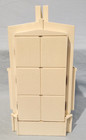 Vtg  Sewing Craft Box Travel Folding Storage Case World Wide Media 1983 Thread  