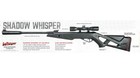     gamo Shadow Whisper  177 Caliber Break Barrel Air Rifle Gun W scope New Nib 