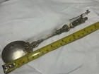 19th Century Jacobus Coin Silver Spoon Vintage St James Spoon 85 Grams Gold Wash