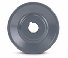 V-belt Motor Pulley  5 8  Bore X 3  Dia  Solid Cast Iron  Set Screw Fixed Bore