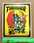 4 5  Zombie Thrasher Vinyl Sticker  Vintage Style Skateboard Decal For Laptop 