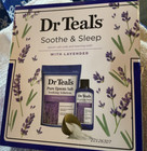Dr Teals Soothe   Sleep Epsom Salt Soak And Foaming Bath With Lavender- Nib