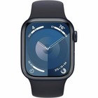 Apple Watch Series 9 45mm Aluminum With Sport Band - Midnight  S m Cellular gps