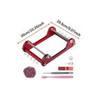 Wooden Bead Loom Kit Starter Assemble With Beads Beading Supplies Accessories