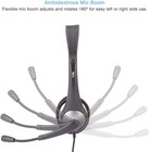 Cyber Acoustics Ac-201 Stereo Dual Plug Computer Headset