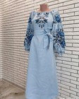 Vyshyvanka Woman Ukrainian Embroidered Dress 100  Linnen Embroidery Clothing