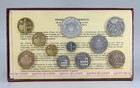 Monaco 1982 Mint Set Grace Kelly 10f  rainier Iii Silver 100 Francs 11 Coins Fdc
