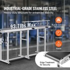 Belt Conveyor Pvc Stainless Steel Belt Conveyor 71 x7 8  Double Guardrail