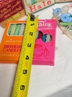 Vintage Mid Century Birthday Candles Tally-ho Fairy Halo Hallmark Twist Life