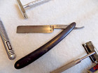 Vintage Safety   Straight Razors Lot Gillette N2 Christy Schick Kastor