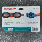 Speedo Kids Glide Print Swim Goggles Turquoise Gaiety Ages 3-6 Anti Fog New