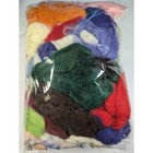 Colorful Wool Roving Bundle For Needle Felting Spinning Fiber Art Craft 6oz