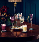 Waterford Winter Wonders Midnight Frost Wine Glasses Set Of 2 New With Box