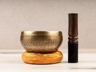 Tibetan Singing Bowl  5 Buddha Design  Sound Bowl For Chakra Healing  Meditation