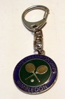  the Championships   Wimbledon Tennis Club Metal Keychain Vintage