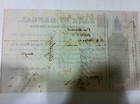 Rare Bank Of Bengal Vignetted  Stock Share Certificate One Anna Revenue 1876