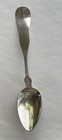Coin Silver Teaspoon  T  Dunlap Maker  Mono  14g  6    Long