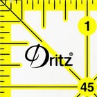Dritz Seam Width Gauge Quilting Ruler New