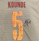 Jules Kound   2026 World Cup Team France Soccer Jersey Autographed Signed Jsa
