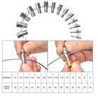 Nut And Bolt Thread Checker Inch   Metric Thread Gauge Nut And Bolt Size Gauge N