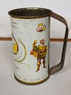 Vintage Falstaff Beer Can Metal Tin Cup Mug Can Advertising