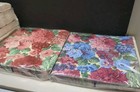 Lot 18 Pks Vintage 70s 80s Assorted Paper Luncheon   Cocktail Floral Napkins  