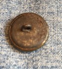 Rare- Dog W Scroll  souvenir  Overall Button - Small - Wobble Shank 11 16 