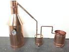 Copper Moonshine Still 6 Gallon With Thumper And Worm The Best Built On Ebay