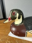 Vintage 1985 Ethan Allen Handcrafted Solid Body Wood Duck Decoy Drake