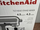 Kitchenaid Ksm97cu Deluxe Series 4 5 Qt Tilt-head Stand Mixer Contour Silver New
