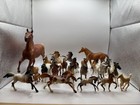 Huge Lot Of 24 Vintage Breyer Horses Different Scales