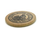 Vintage 1970 Daniel Boone Coin Club Wooden Nickel Token Reading Pa Pennsylvania