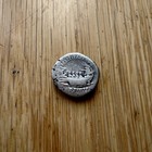 Hadrian Silver Denarius Ad 129 Rome     Felicitati Avg Galley     4 Rowers  Ric 1077