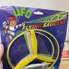 Rare Vtg 90s Ufo Flying Saucers Toy Kids Boy Gift Christmas Nostalgic Retro
