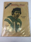 Lot Of 5 Vintage Football  Magazines 1968-1972 Joe Namath Cover Unitas Vtg