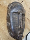 Vintage African Tribal Wooden Mask Solid