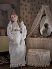 Dollhouse Miniature 1 12 Daydreaming Porcelain Pregnant Mother Doll In Nightgown