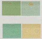 Usa Society Of Philatelic Americans 47th Convention Pa 1941 4v Poster Stamps Mh