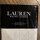 Lauren Ralph Lauren Home  willa  European  euro  Pillow Sham Cream 26x26    Nip
