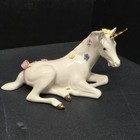 Lot 3 Hagen Renaker Ceramic Unicorn Maureen Love Sky Chief Mischief Miss Pepper