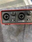 Focusrite Scarlett 2i2 Usb Audio Interface 1st Generation   free Shipping  