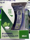Nicorette Nicotine Lozenges Stop Smoking  2mg  101 Ct Mint Flavored Exp04 2026 
