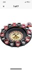 Shot Glass Roulette Novelty Gifts Drinking Party Game 16pcs Red black -