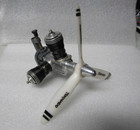 Vintage Cox Babe Bee  049 Nitro Model Airplane Engine Uc Ff Rc 2 Head Experiment