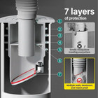 1pc Silicone Sink Drain Trap Seal Odor Stopper For Bathroom Kitchen Pipes 