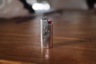 Vintage Good Art Hlywd Mini Bic Lighter Case Sterling Silver  925